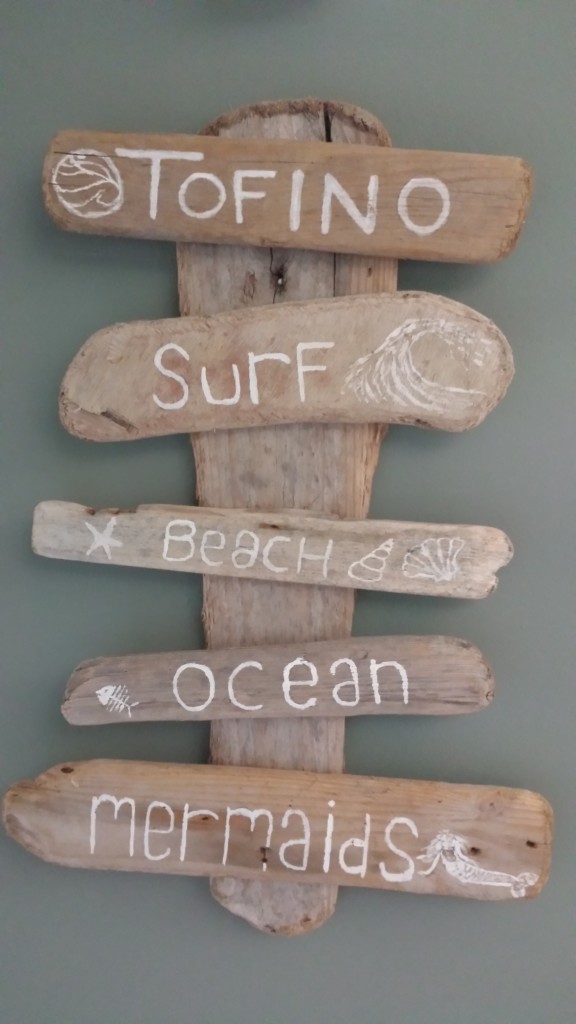 Driftwood beach sign by Michael Turner