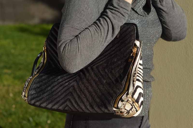 Dressing in grey and locking myself out of the house