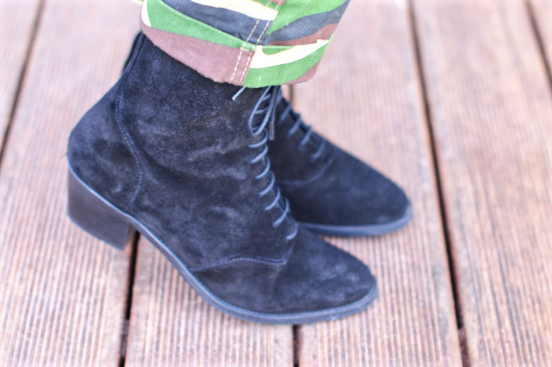 Black ankle boots from Calla