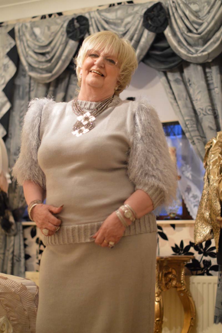 one of the most glamorous grannies I've ever met