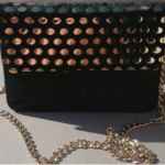 Ebay black and gold handbag