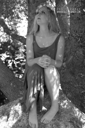 Forest nymph: a stylised photoshoot Suzy Turner