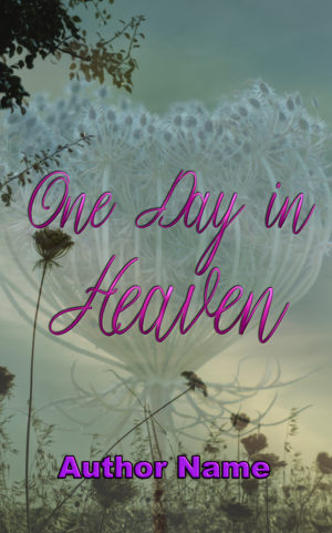 One Day in Heaven pre-made book cover