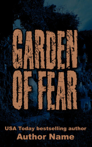 Garden of Fear premade book cover