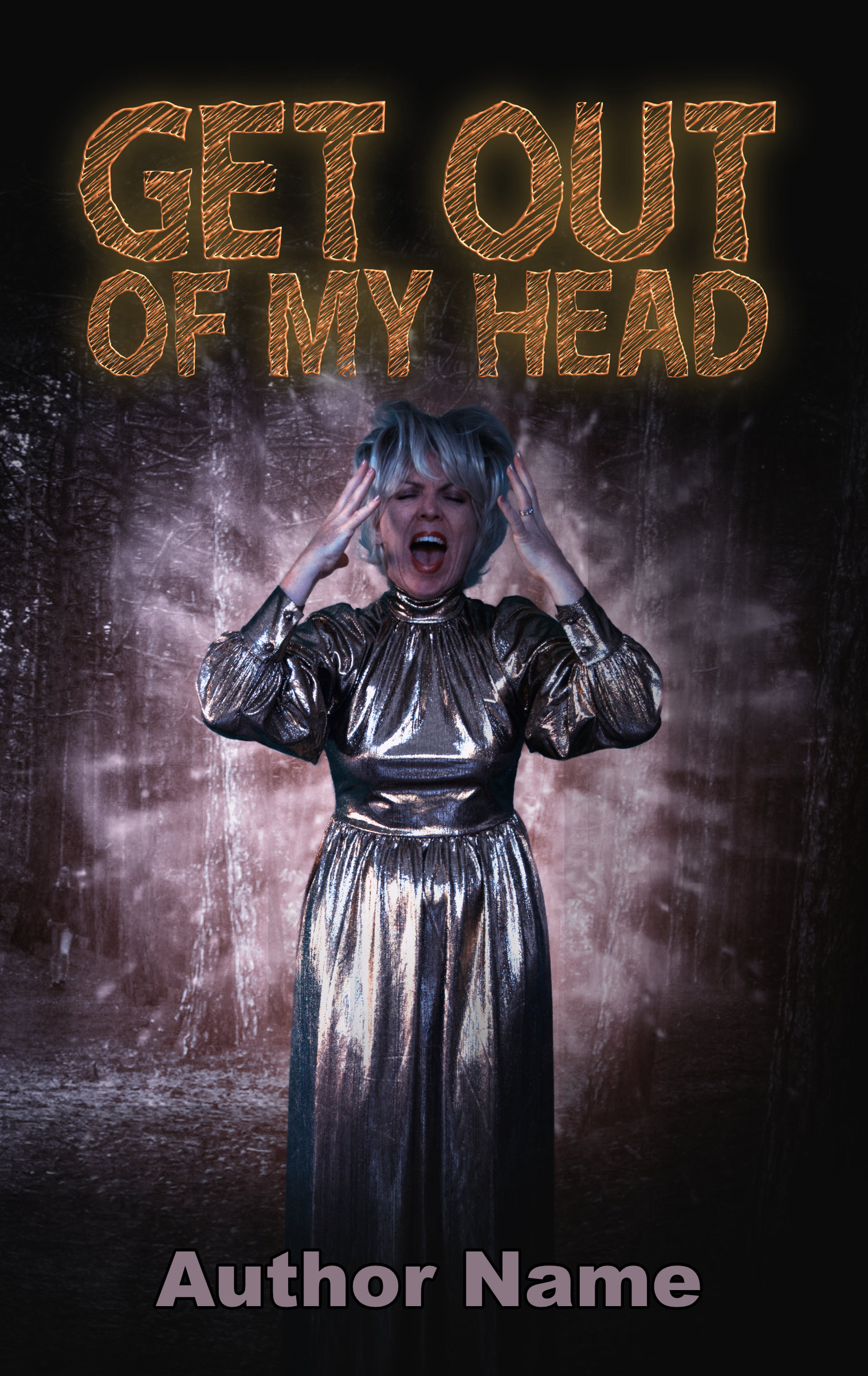 Get Out Of My Head Premade Book Cover Suzy Turner