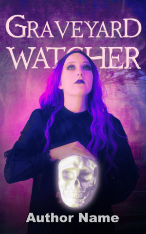 Graveyard Watcher pre-made book cover