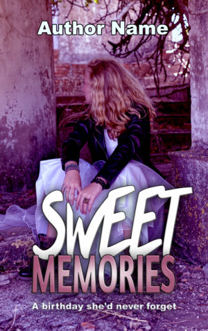Sweet Memories premade book cover