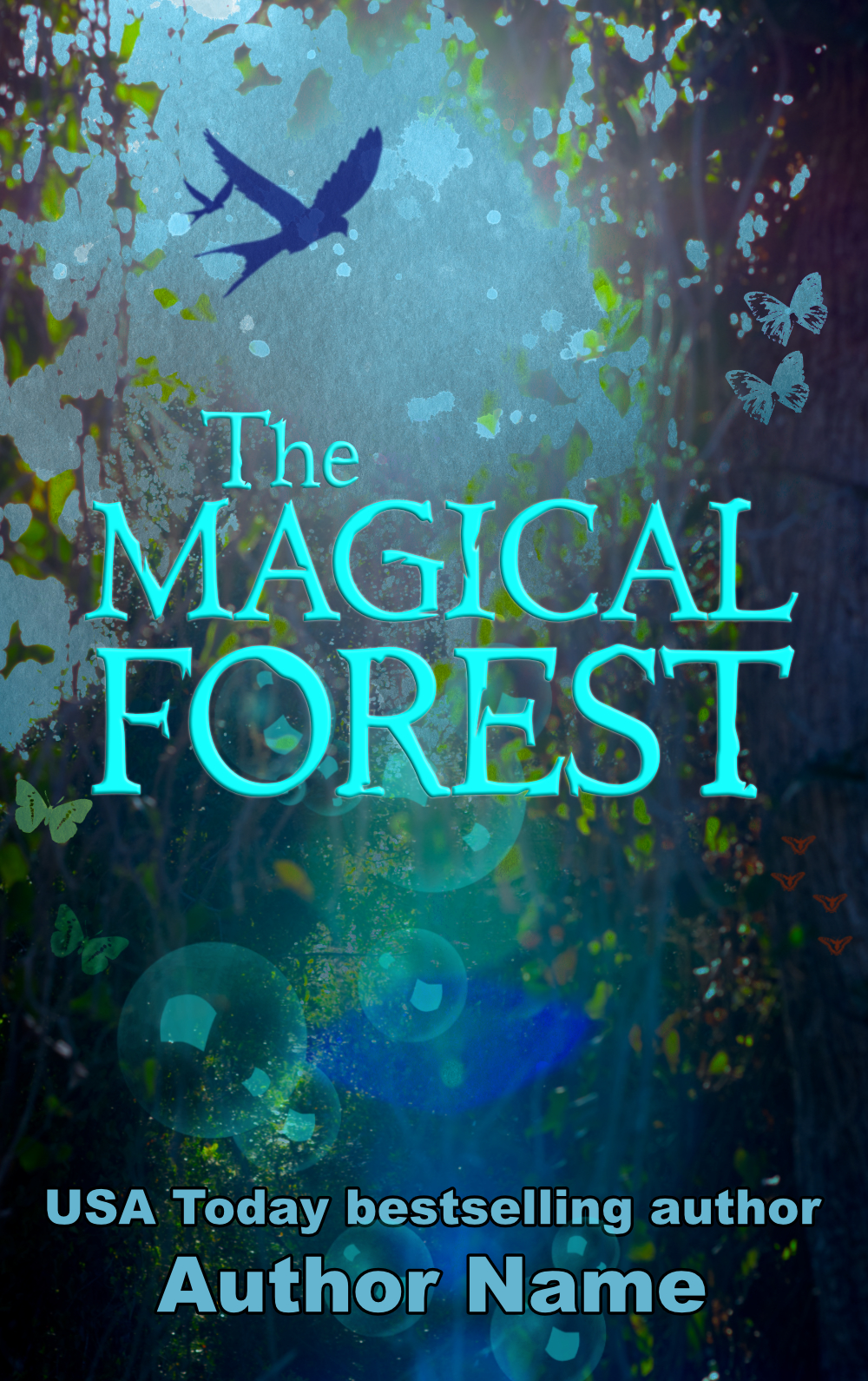 The Magical Forest premade book cover
