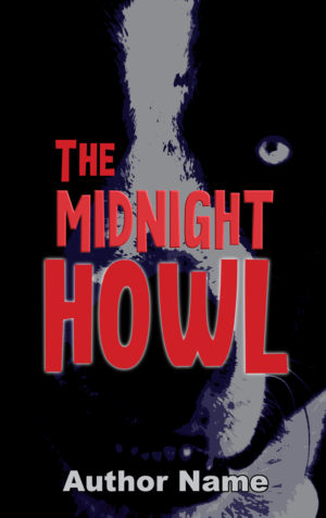 The Midnight Howl premade book cover