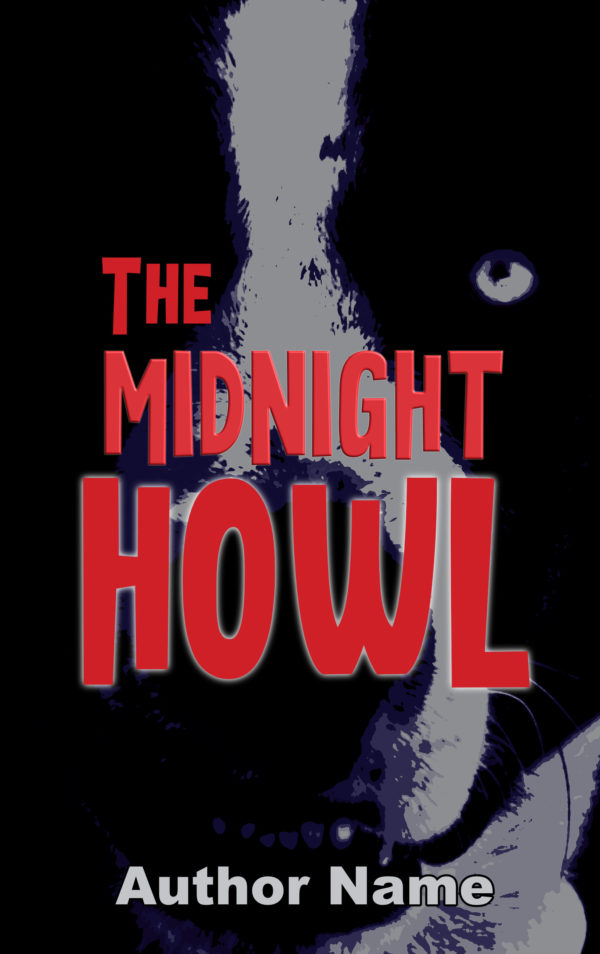 The Midnight Howl premade book cover