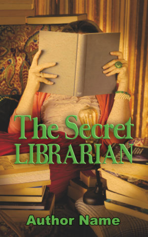 The Secret Librarian premade book cover