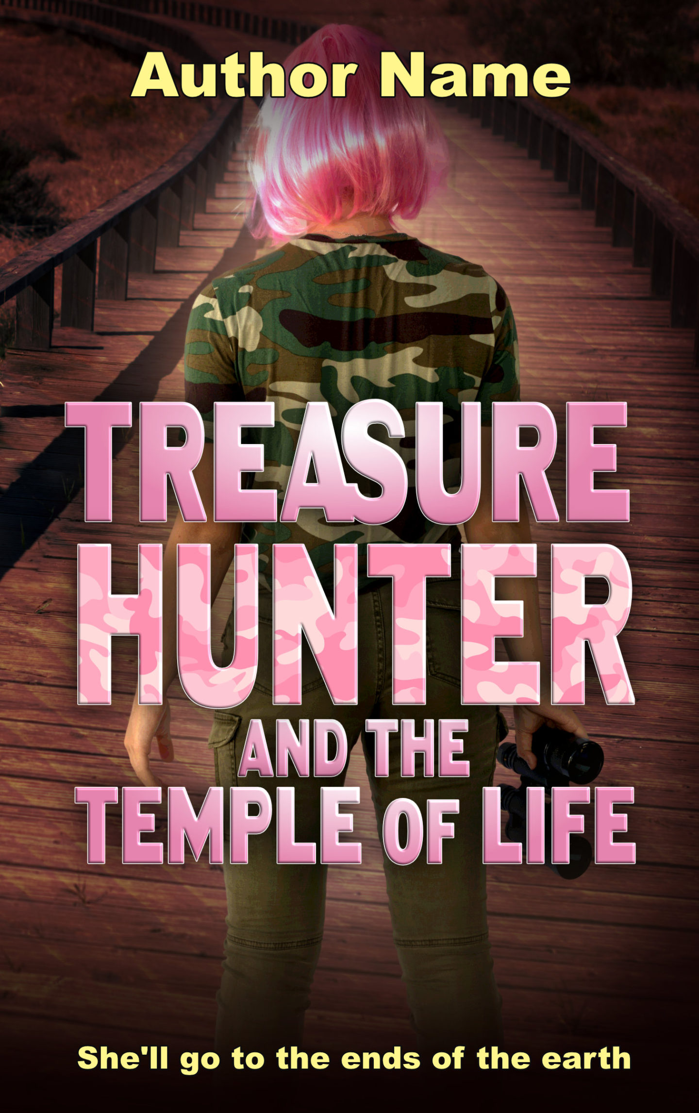 Treasure Hunter premade cover