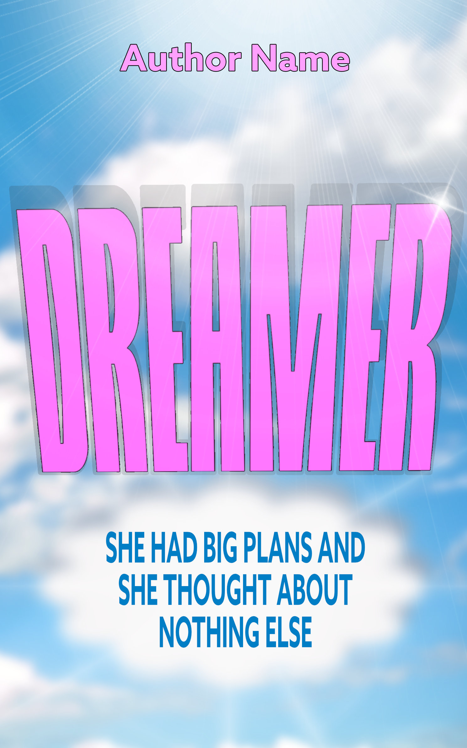 Dreamer Premade Book Cover Suzy Turner dreamer-premade-book-cover-suzy-turner