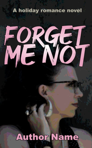 Forget Me Not premade book cover