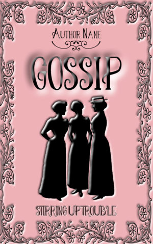 Gossip premade book cover