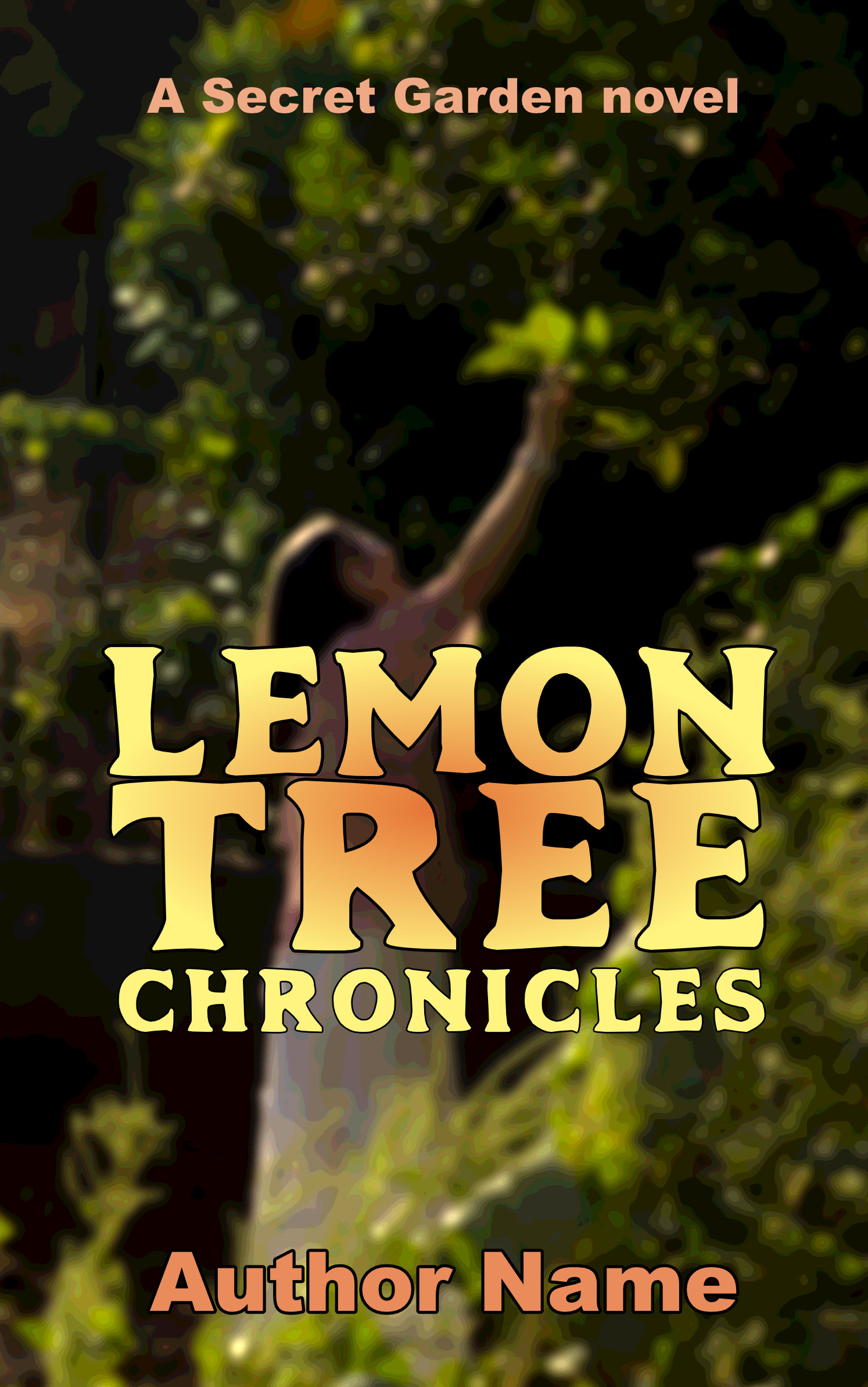 Lemon Tree Chronicles premade book cover Suzy Turner