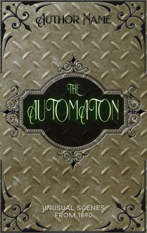 The Automaton premade book cover