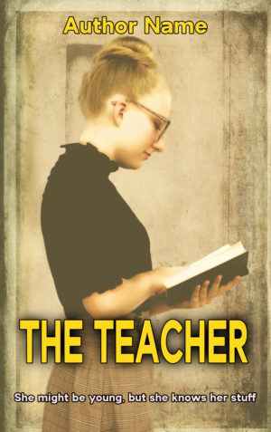 The Teacher premade book cover