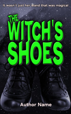The Witch’s Shoes premade book cover
