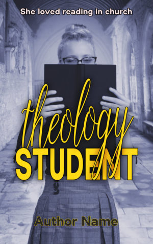 Theology Student premade book cover