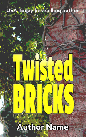 Twisted Bricks premade book cover