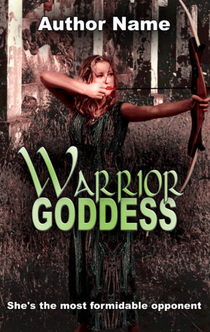 Warrior Goddess premade book cover