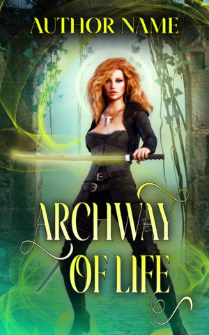 Archway of Life premade book cover