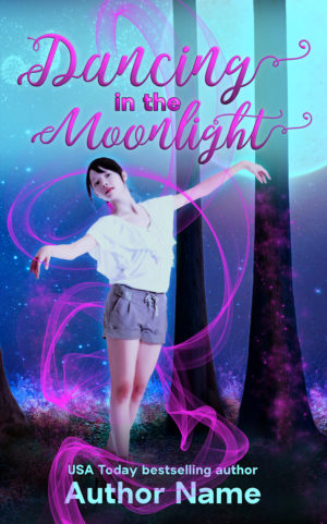 Dancing in the Moonlight premade book cover