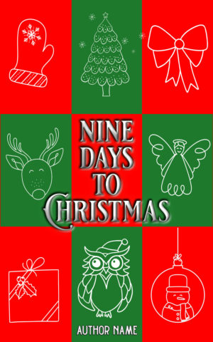 Nine Days to Christmas premade book cover