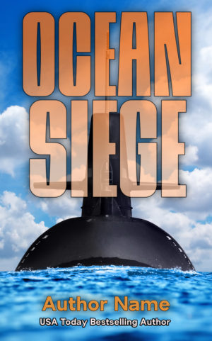 Ocean Siege premade book cover