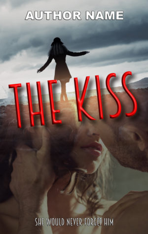 The Kiss premade book cover